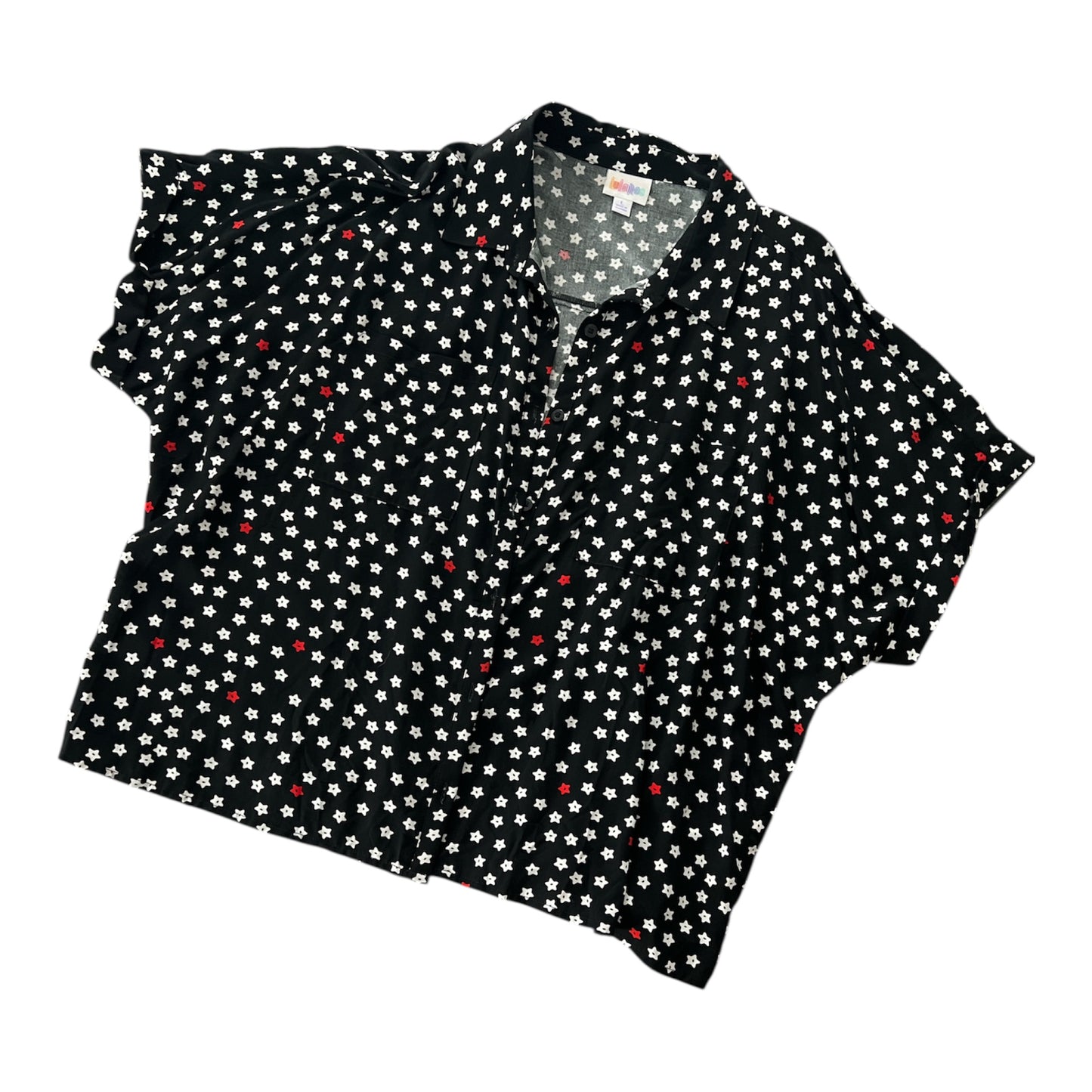 LuLaRoe Amy • Dolman Sleeve Top • Stars