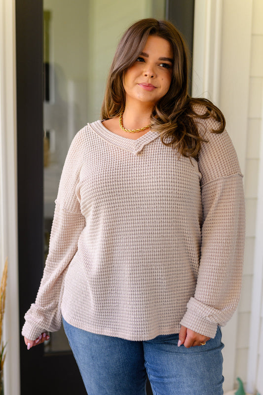 Heimish • Calm In The Chaos V-Neck Sweater