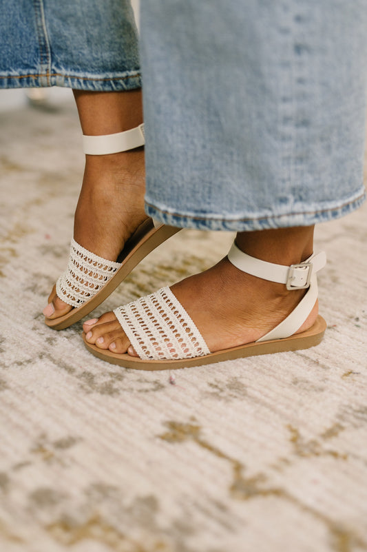 Soda • Sibley Sandal in Bone