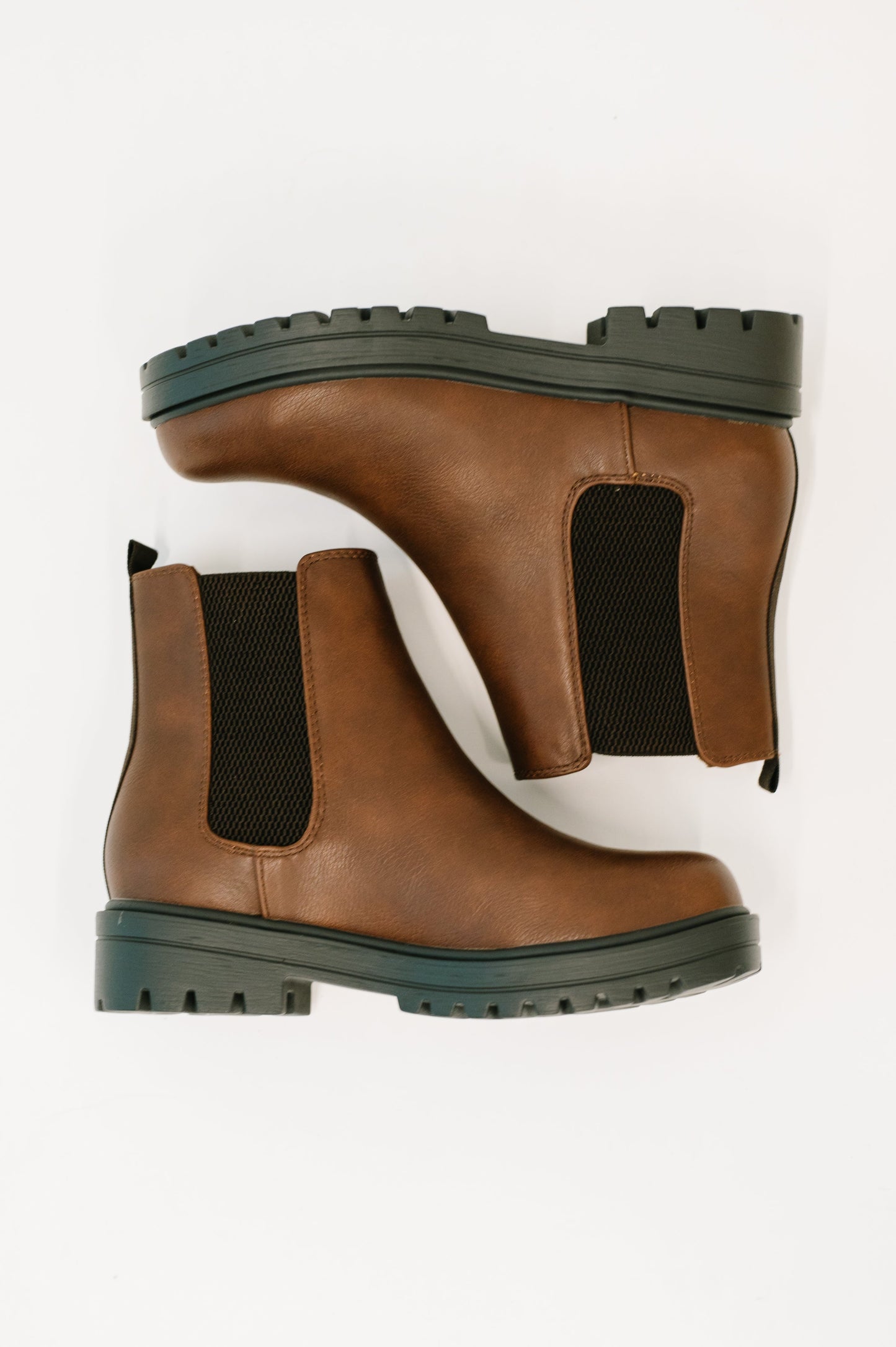 Soda • That's Just What They'll Do Paden Chelsea Boots in Brown
