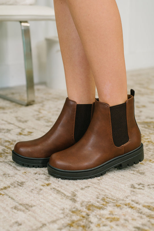 Soda • That's Just What They'll Do Paden Chelsea Boots in Brown