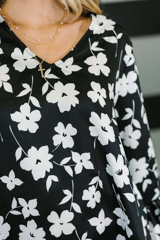 Haptics • Time and Time Again • Floral Blouse