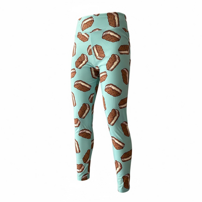 LuLaRoe Buttery Soft Leggings • Ice Cream Sandwich