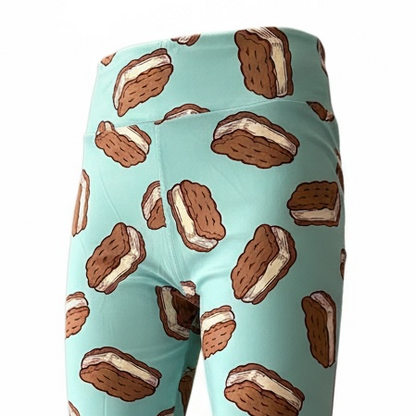 LuLaRoe Buttery Soft Leggings • Ice Cream Sandwich