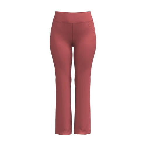 LuLaRoe RISE • Passionate Straight Leg Yoga Pants • Solid Coral
