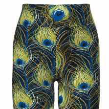 LuLaRoe Buttery Soft Leggings • Black Multi Peacock Feathers