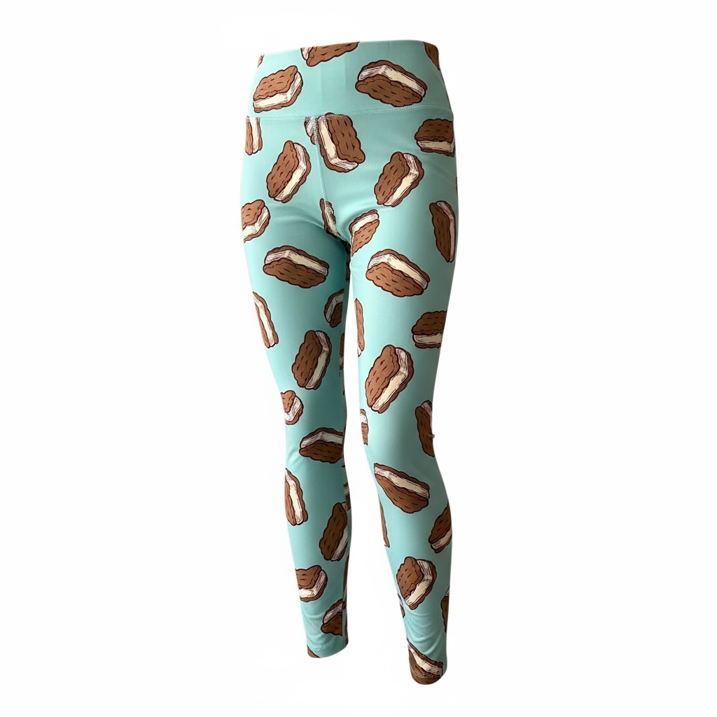 LuLaRoe Buttery Soft Leggings • Ice Cream Sandwich