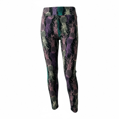 LuLaRoe Buttery Soft Leggings • Black Multi Pineapples