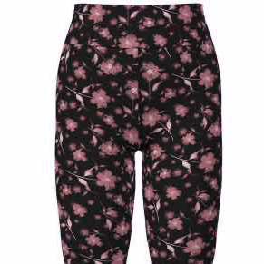 LuLaRoe Buttery Soft Leggings • Black Mauve Floral