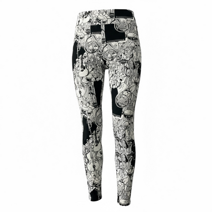 LuLaRoe Buttery Soft Leggings • Musical Print