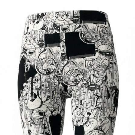 LuLaRoe Buttery Soft Leggings • Musical Print