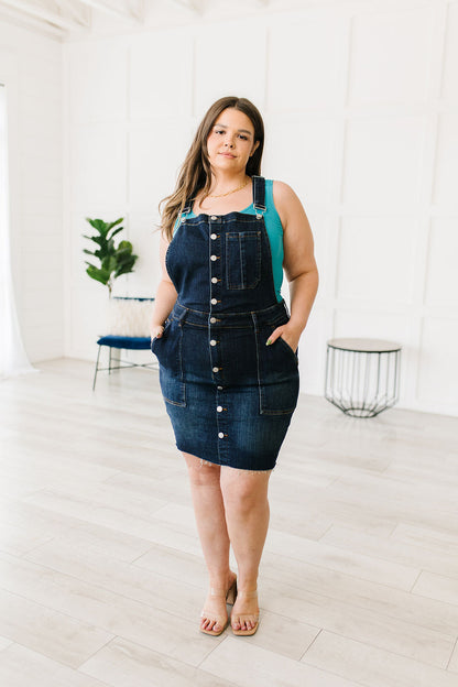 Judy Blue • Agnes Denim Overall Dress
