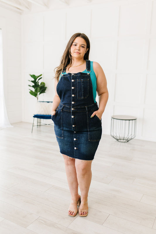 Judy Blue • Agnes Denim Overall Dress