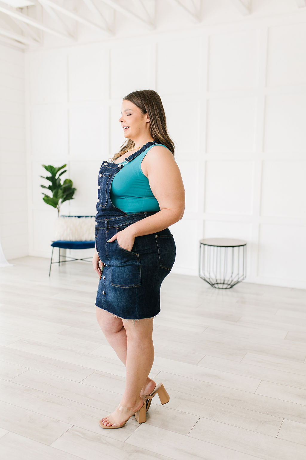 Judy Blue • Agnes Denim Overall Dress