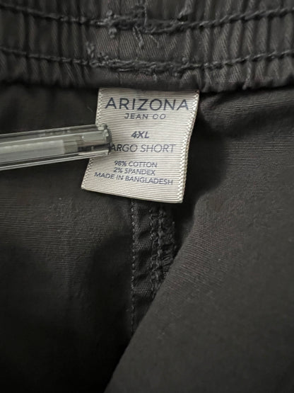 Arizona Jean Co. Men's Flex Cargo Shorts • 4XL Big & Tall • Brown