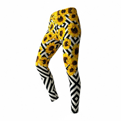 LuLaRoe Buttery Soft Leggings • Sunflowers