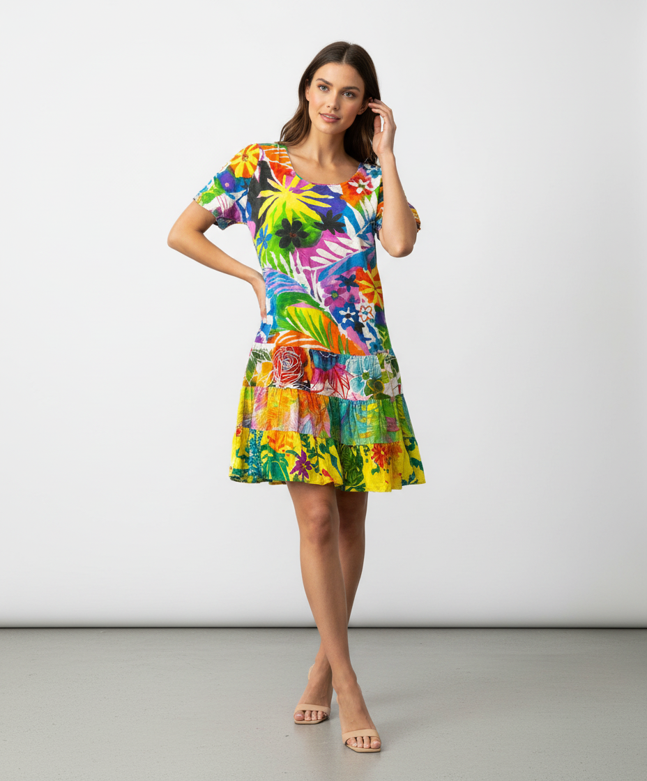 Vintage Jams World Hattie Dress - Eclair