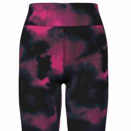 LuLaRoe Buttery Soft Leggings • Black Fuchsia Wash