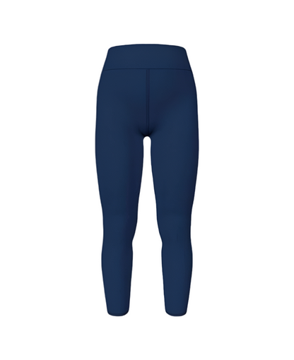 Solid navy blue leggings by LuLaRoe 