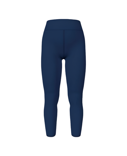Solid navy blue leggings by LuLaRoe 