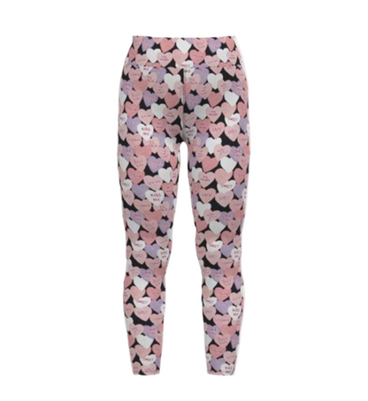 LuLaRoe Buttery Soft Leggings • Candy Hearts
