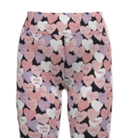 LuLaRoe Buttery Soft Leggings • Candy Hearts