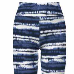 LuLaRoe Buttery Soft Leggings • Black Navy White Tie Dye Stripe