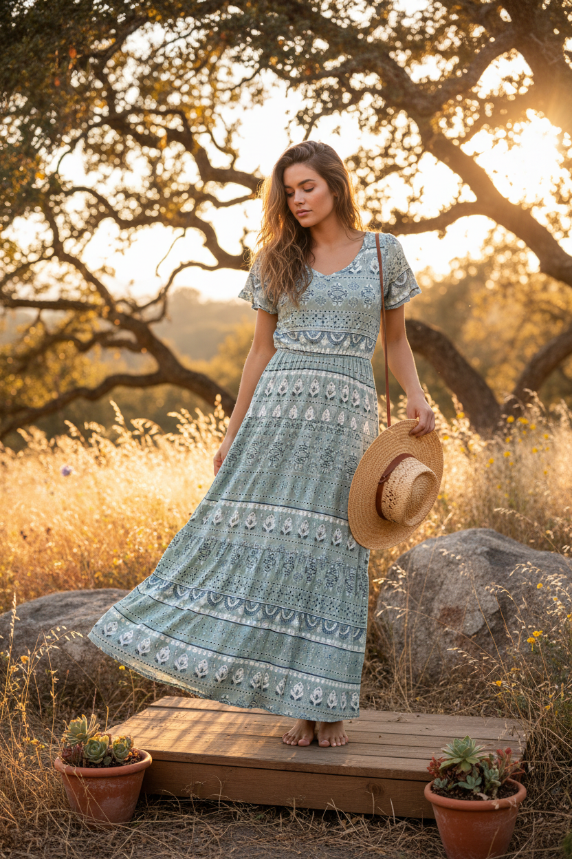 LuLaRoe Riley • Empire Waist Midi Dress
