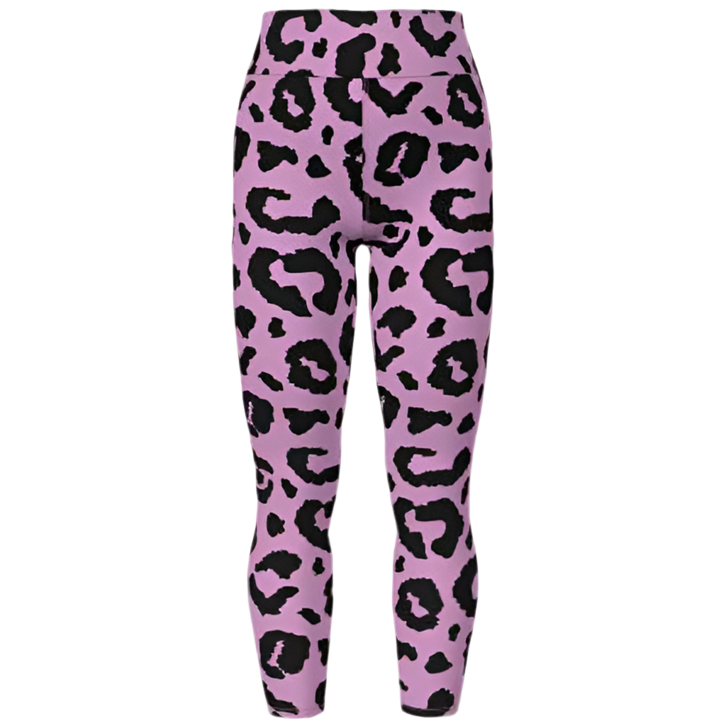 LuLaRoe Buttery Soft Leggings • Pink Black Cheetah Print
