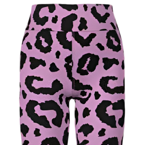 LuLaRoe Buttery Soft Leggings • Pink Black Cheetah Print