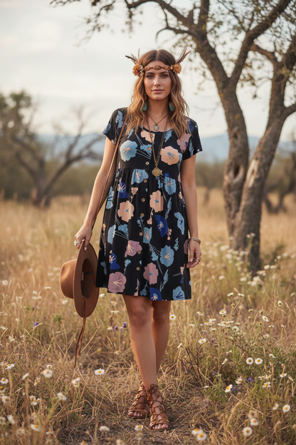 LuLaRoe • Heidi • Babydoll Dress • Leggings Material