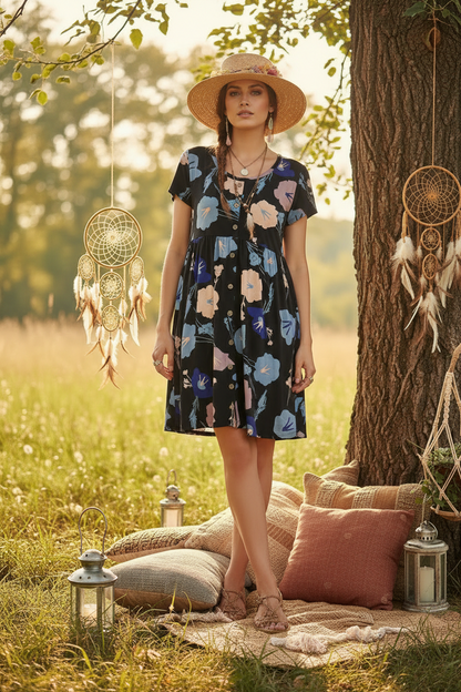 LuLaRoe • Heidi • Babydoll Dress • Leggings Material