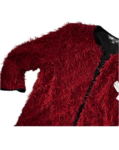 LuLaRoe elegant Stella Bolero jacket. Red.