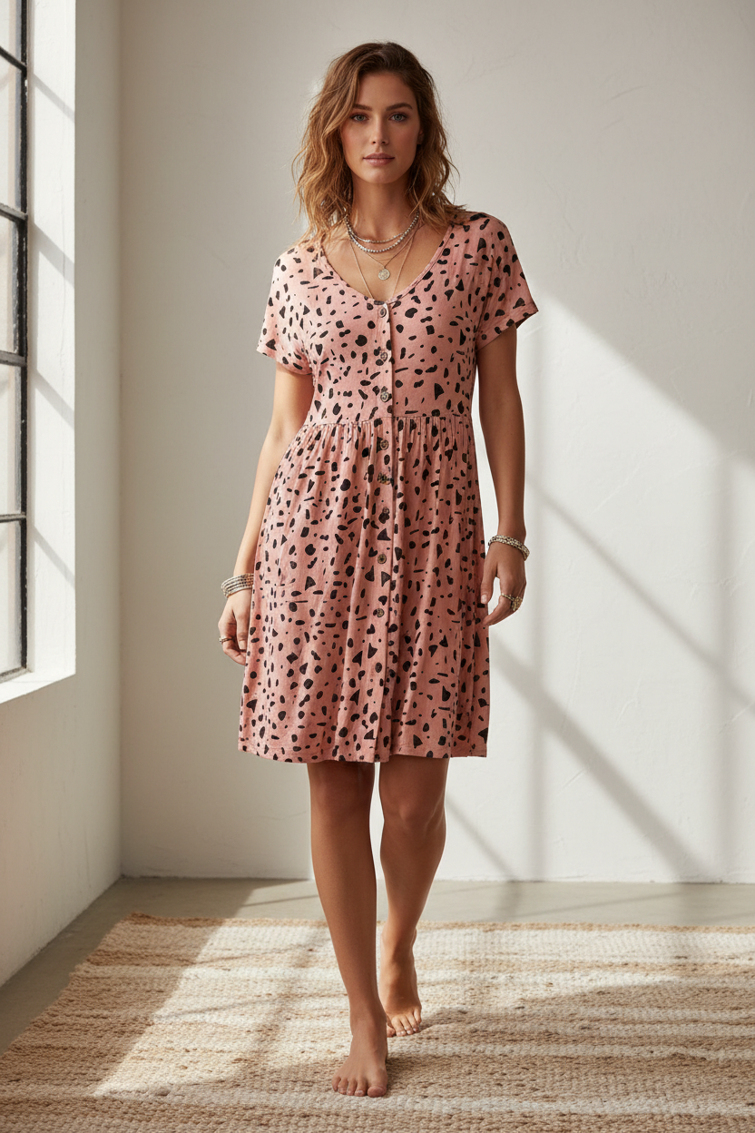 LuLaRoe • Heidi • Babydoll Dress • Rayon Material