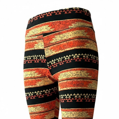 LuLaRoe Buttery Soft Leggings • Autumn Aztec Print