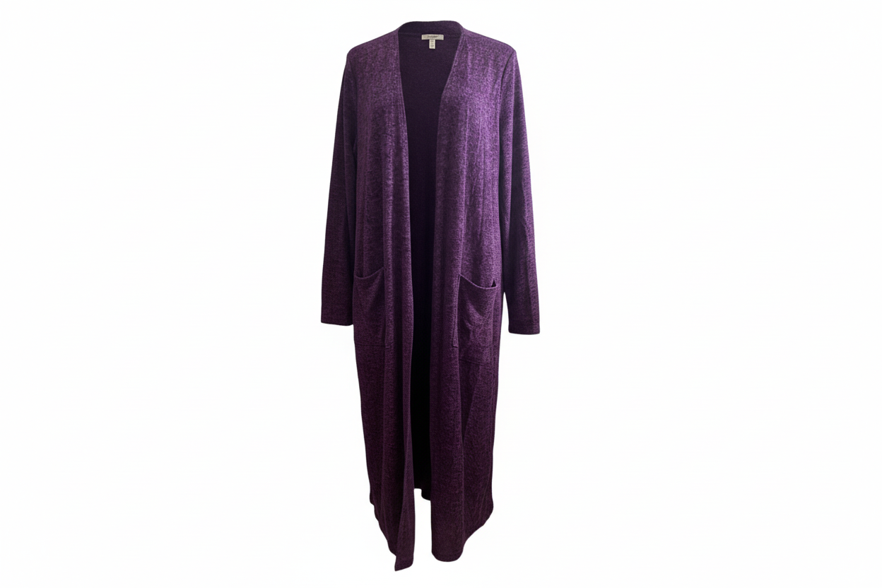 Vintage LuLaRoe - Sarah Cardigan - Solid Purple