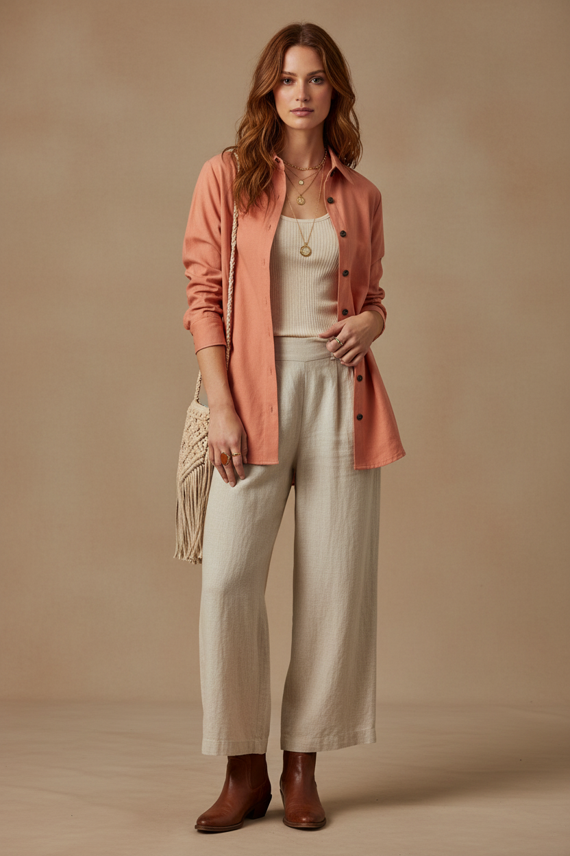 Great Outdoors - Abigail - Solid Cameo Pink