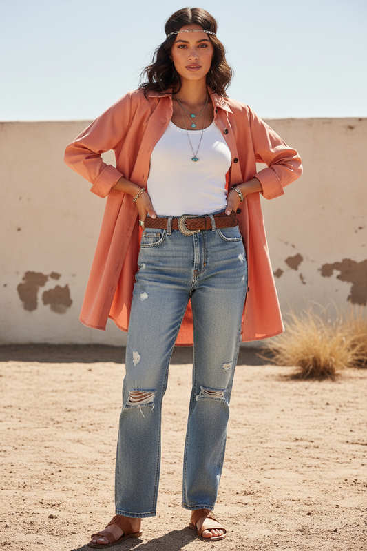 Great Outdoors - Abigail - Solid Cameo Pink