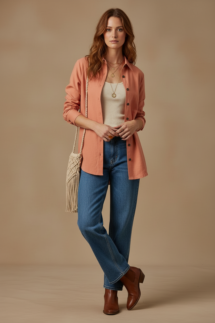 Great Outdoors - Abigail - Solid Cameo Pink