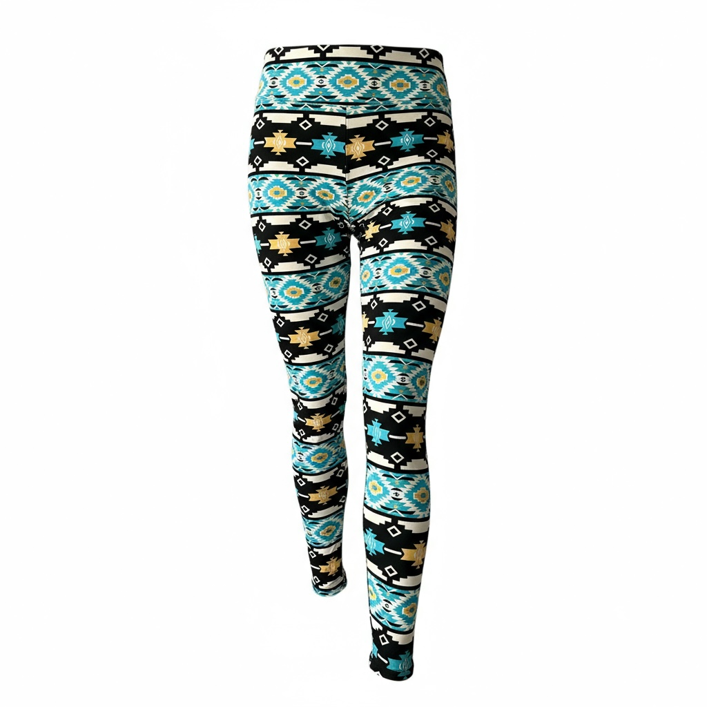 LuLaRoe Buttery Soft Leggings • Aztec Print
