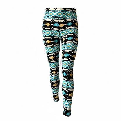 LuLaRoe Buttery Soft Leggings • Aztec Print