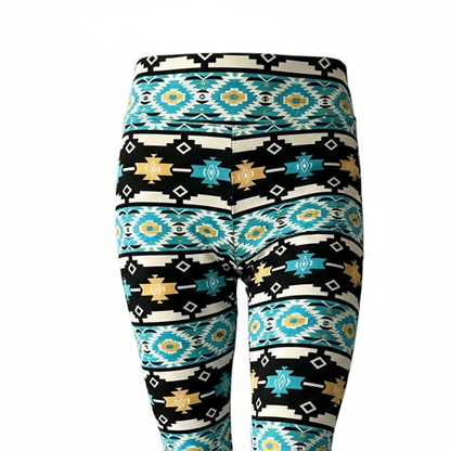 LuLaRoe Buttery Soft Leggings • Aztec Print