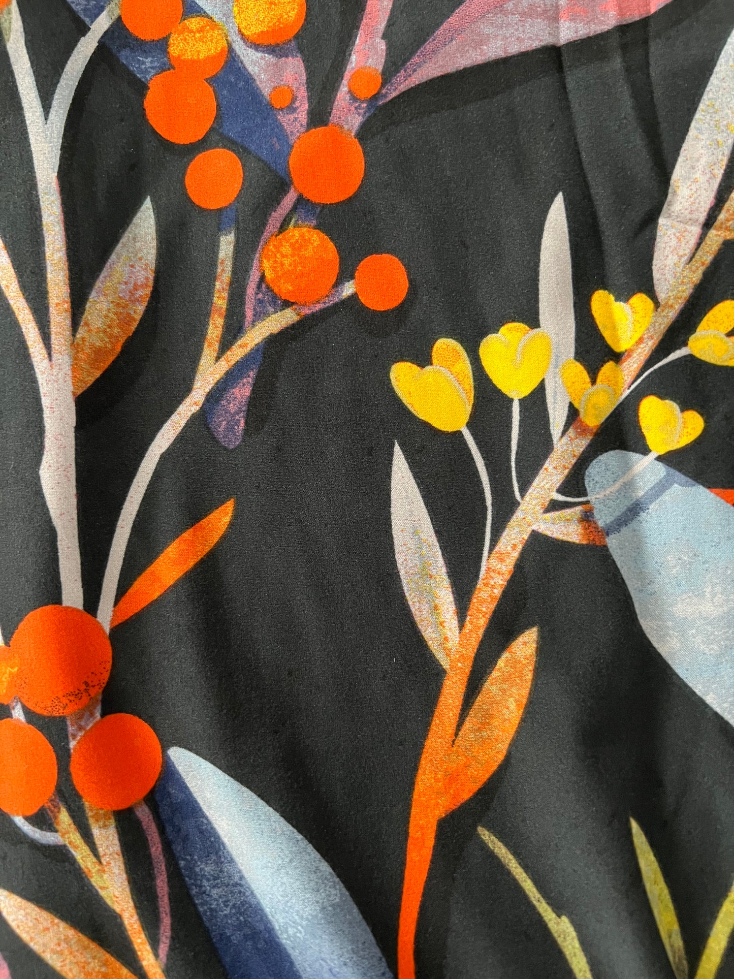 LuLaRoe Buttery Soft Leggings • Black Botanical Print