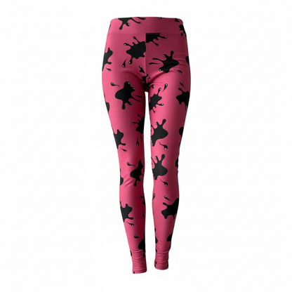 LuLaRoe Buttery Soft Leggings • Pink Inkblot