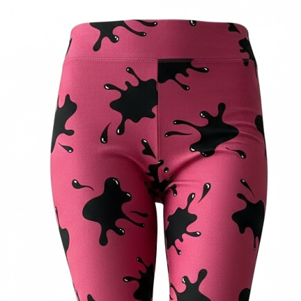 LuLaRoe Buttery Soft Leggings • Pink Inkblot