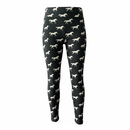 LuLaRoe Buttery Soft Leggings • Horses Print