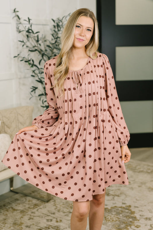 Haptics • All My Lovin' • Pleated Detail Dress