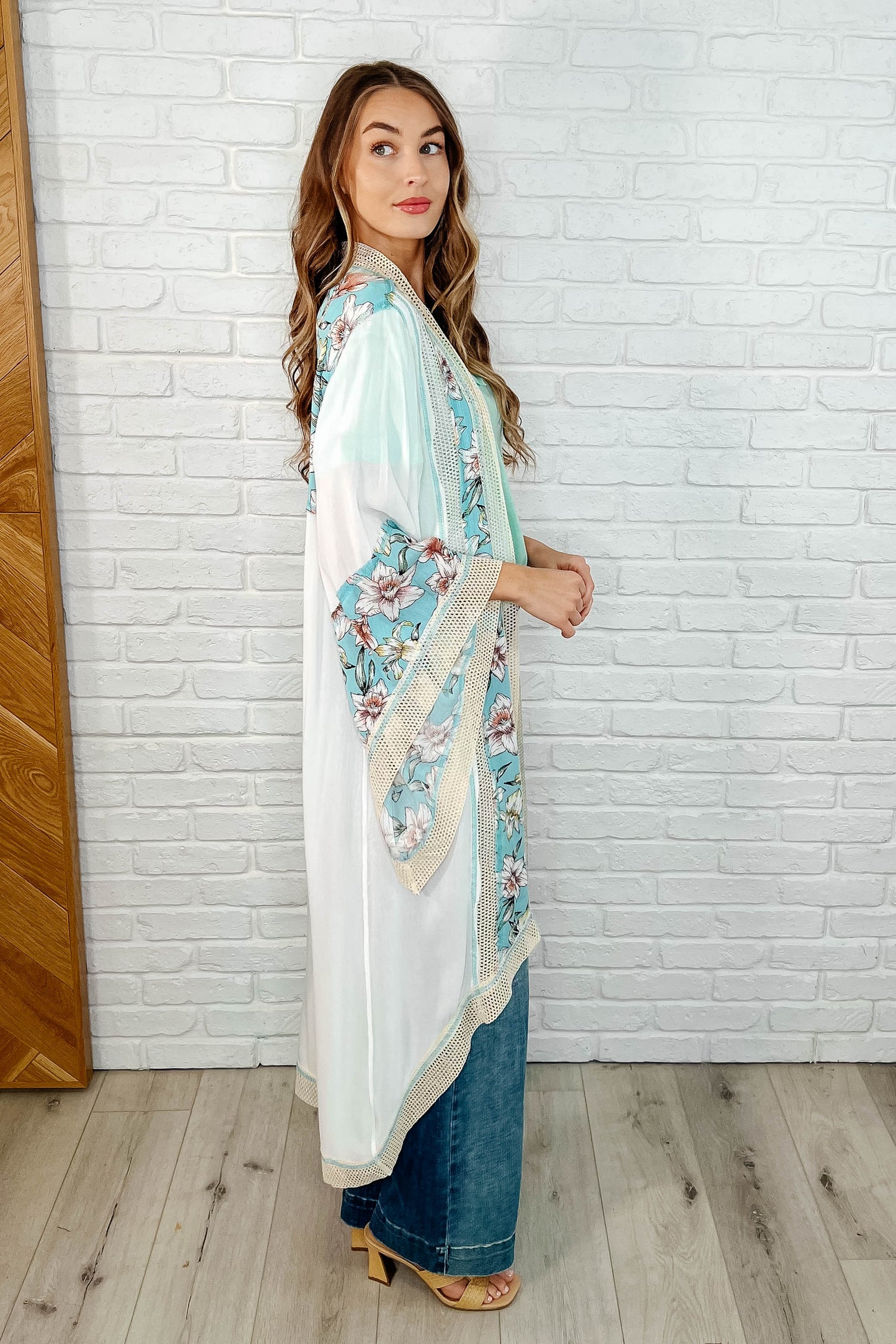 POL • Bohemian • Always Flowing • Open Front • High Low Cardigan
