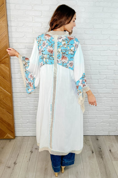 POL • Bohemian • Always Flowing • Open Front • High Low Cardigan