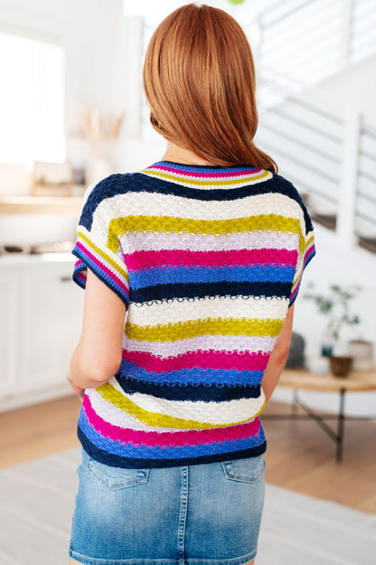Jodifl • Another One • V-Neck Striped Top